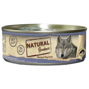 Natural Greatness ryba morska w puszce dla psów 156 g